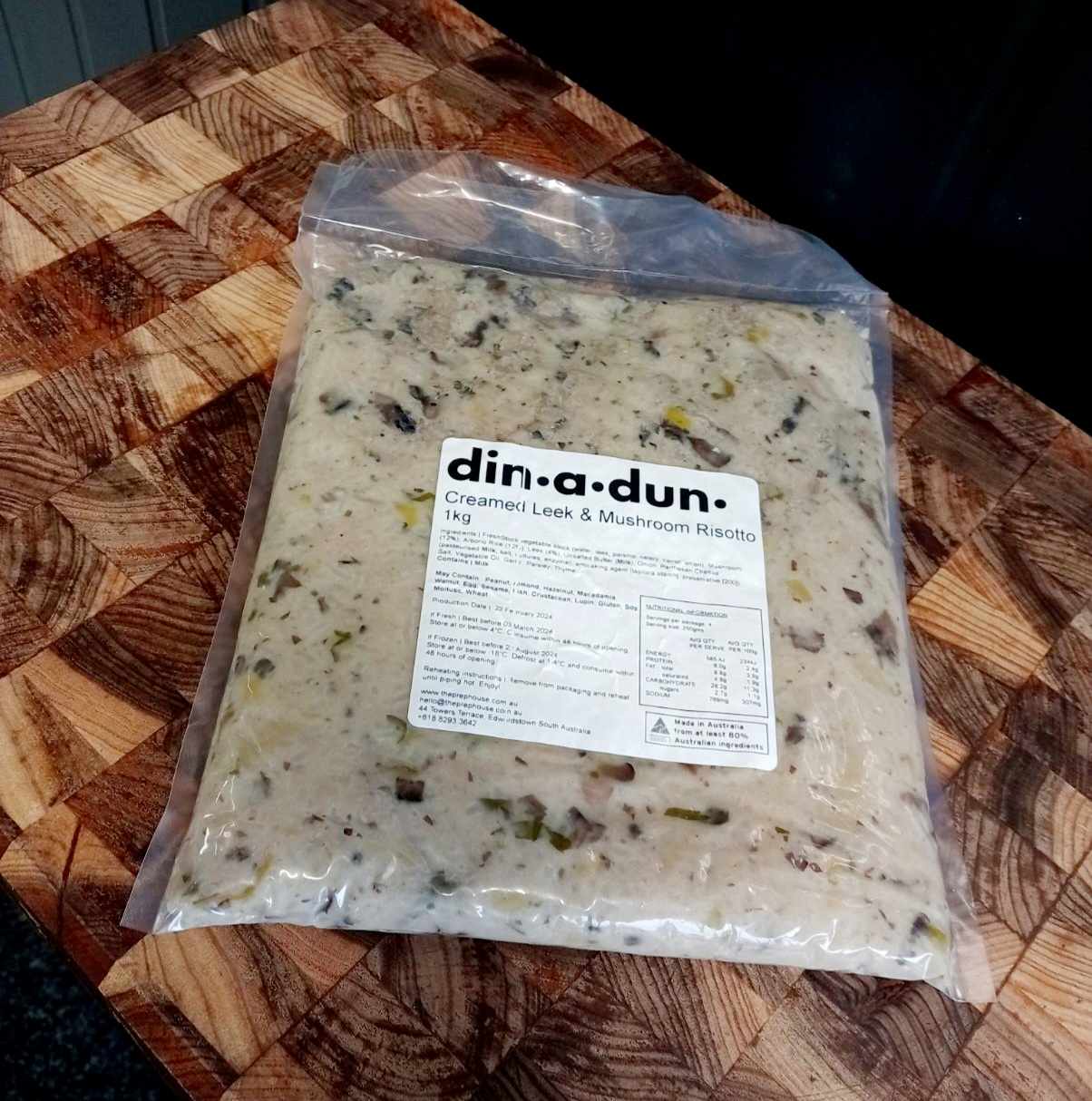 Leek & Mushroom Risotto