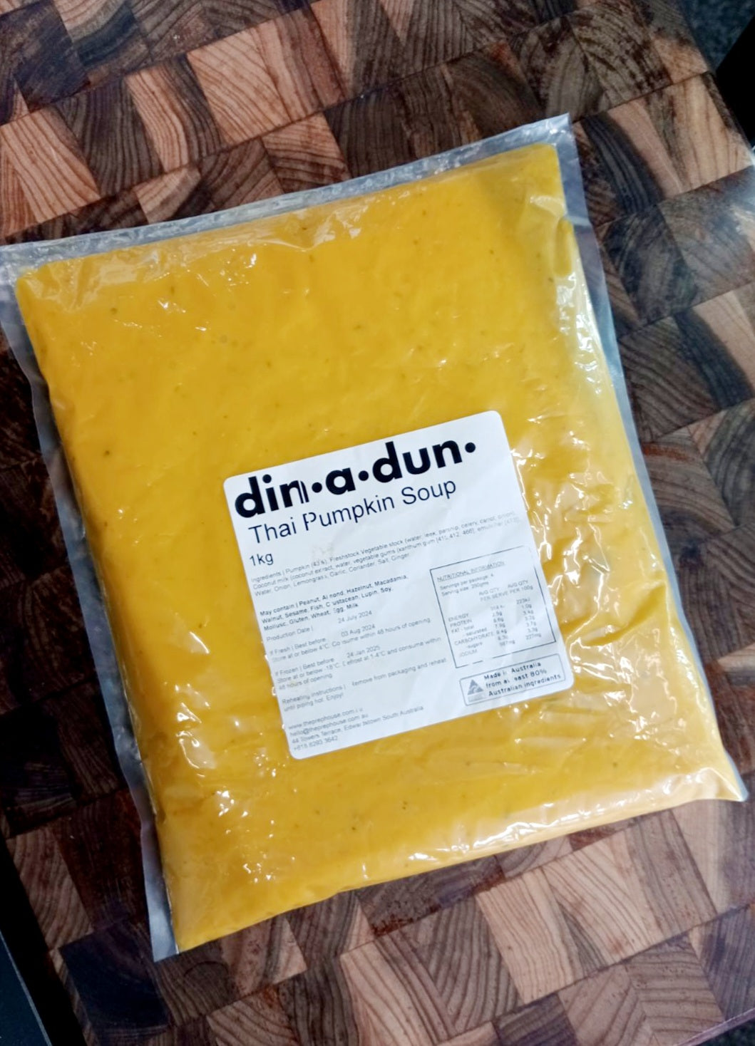 Thai Pumpkin Soup 1kg