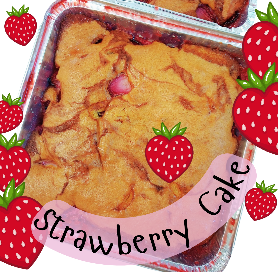 FRESH Strawberry Cake