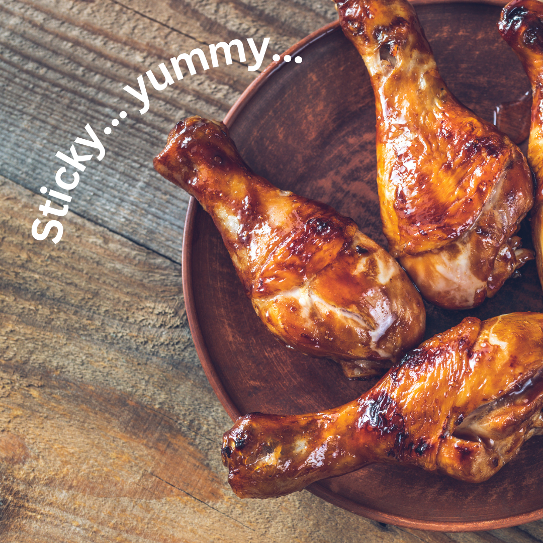 FRESH Sticky BBQ Drumsticks
