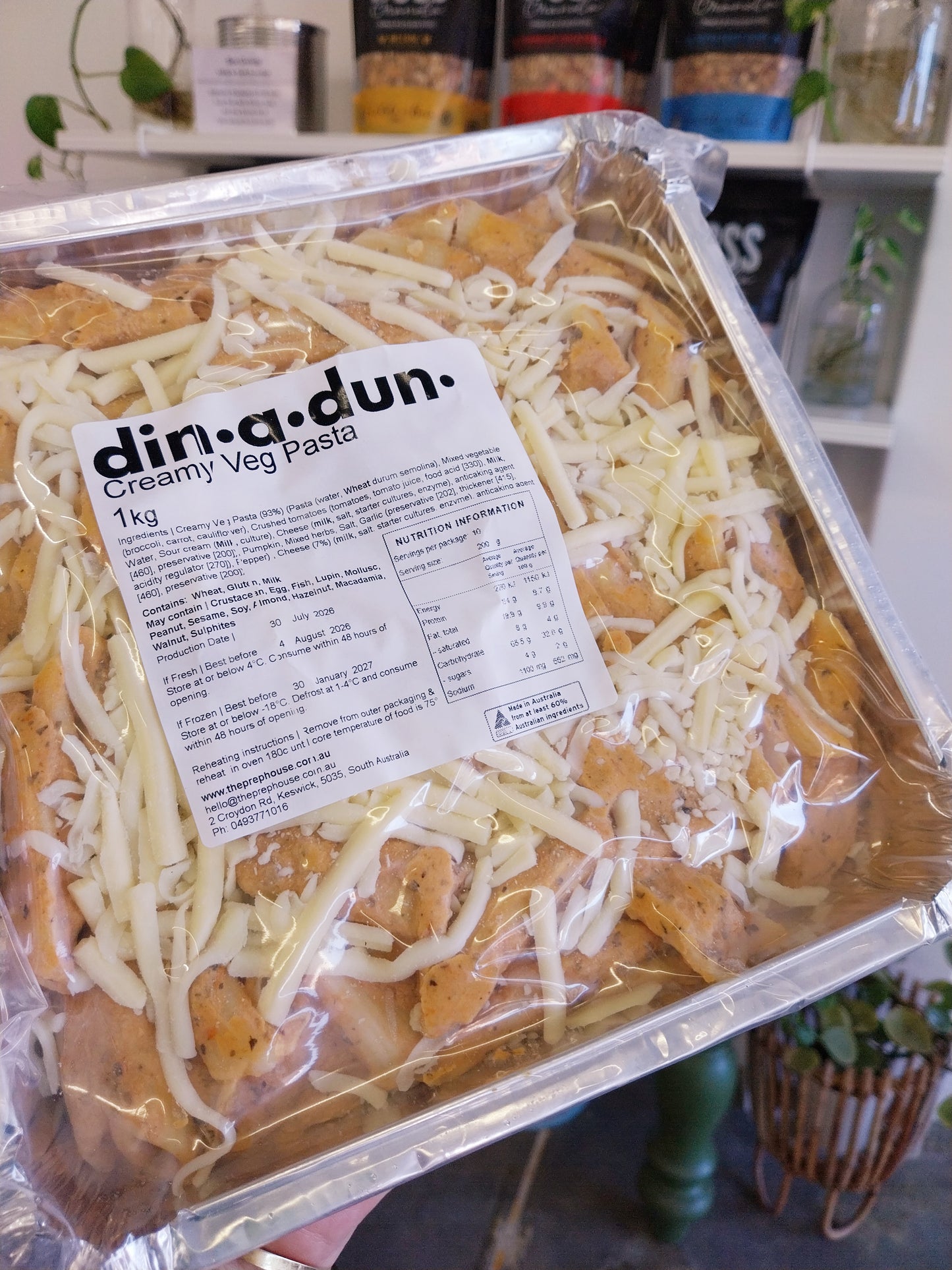 Creamy Vegetable & Pasta Bake 1kg