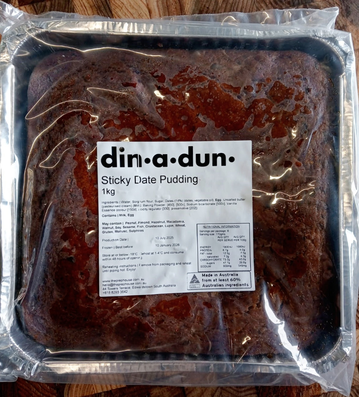 FRESH Sticky Date Pudding