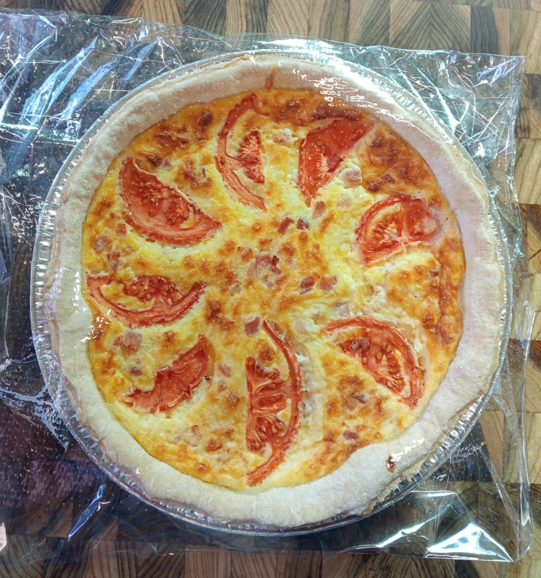 FRESH Ham & Tomato Quiche 1.2kg