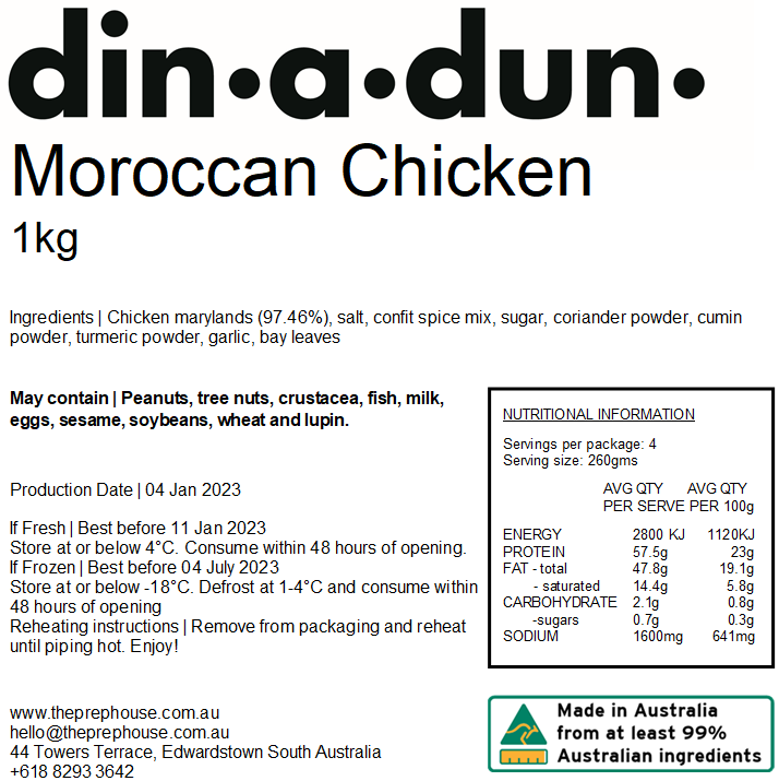 Moroccan Chicken