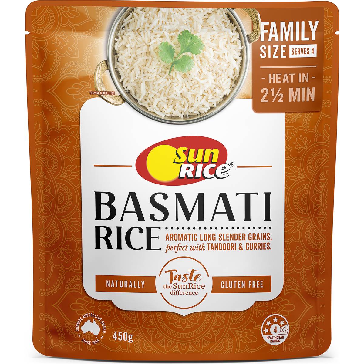 Basmati Rice 90 seconds 450gms – The Prep House