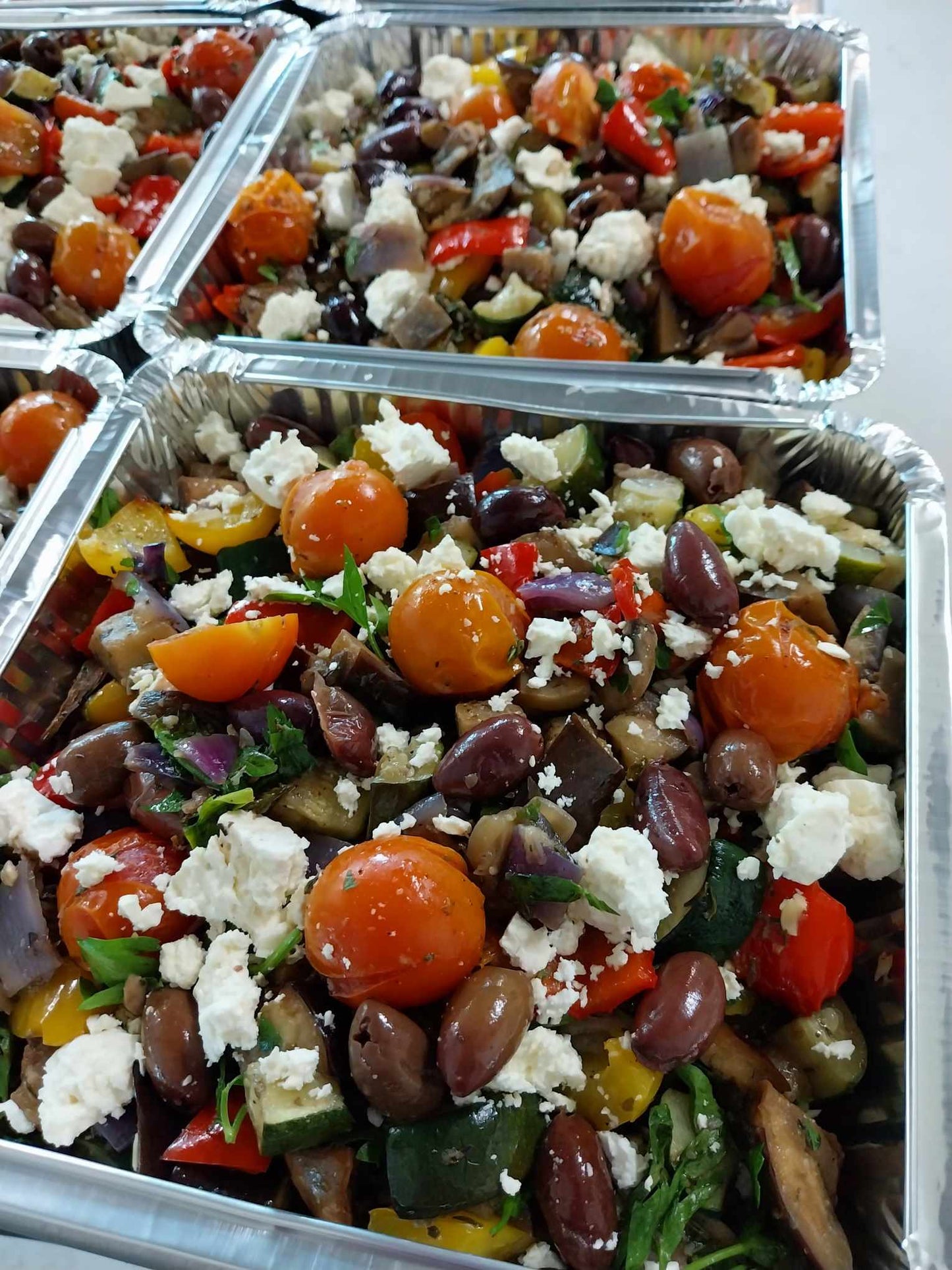 FRESH Mediterranean Vegetables with Fetta & Olives