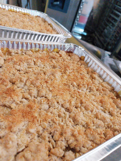 Peach & Mango Crumble