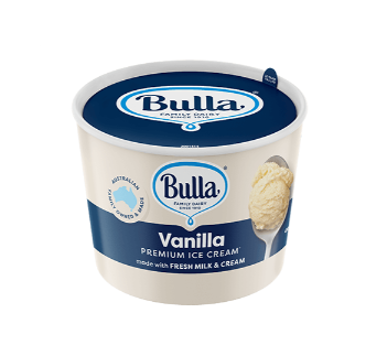 Bulla Ice Cream Cups Vanilla 100mL