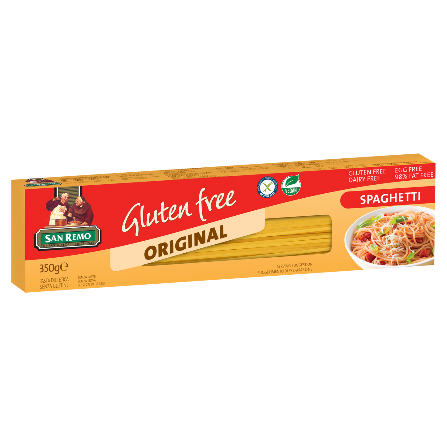 San Remo Gluten Free Spaghetti pasta 350g