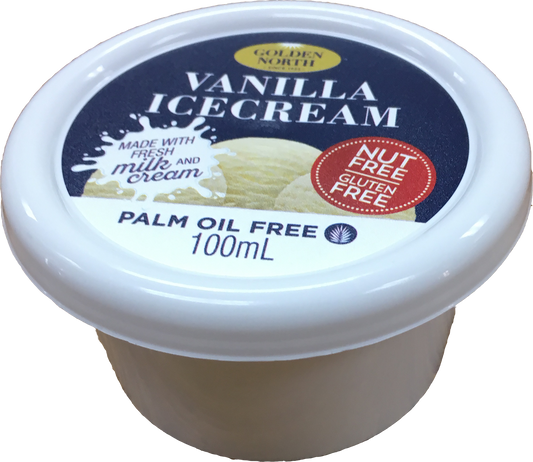 Golden North Ice Cream Cups Vanilla 100mL