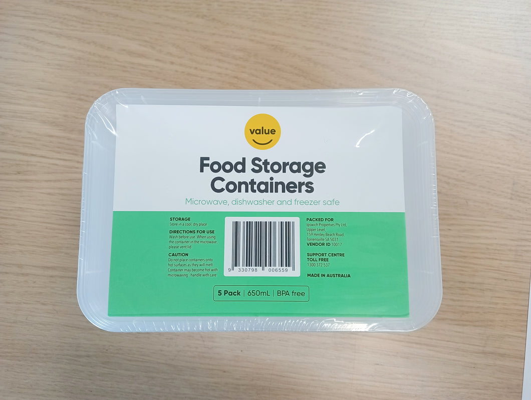 Food Storage Containers