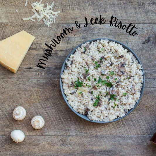 Leek & Mushroom Risotto