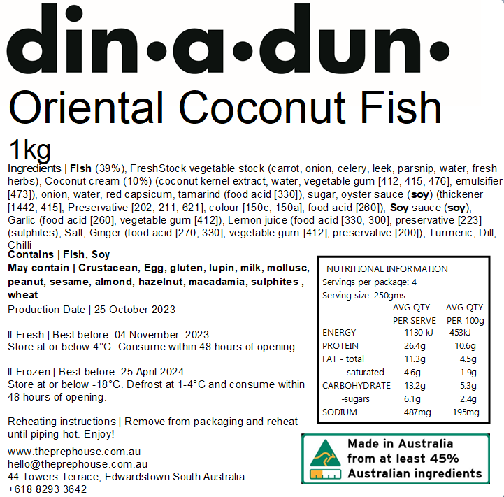 Oriental Coconut Fish