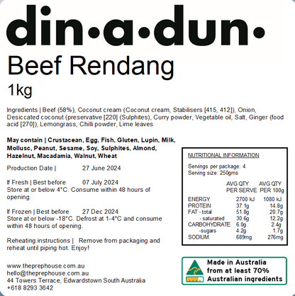 Beef Rendang