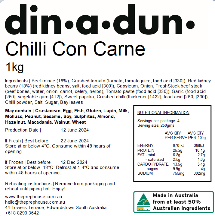 Chilli Con Carne