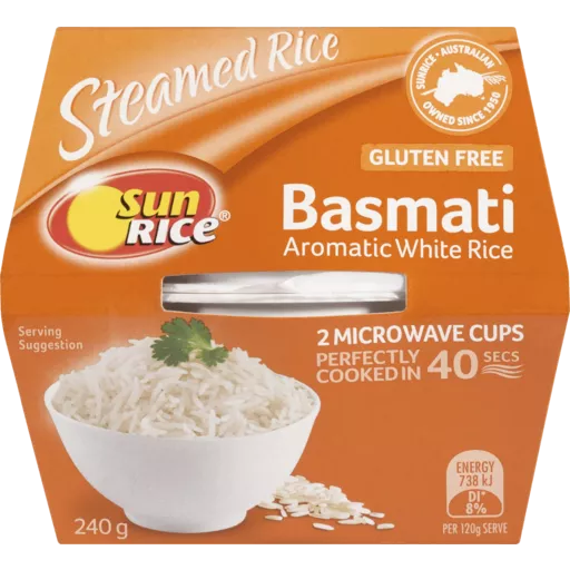 Basmati Rice Cups 2 x 120gm