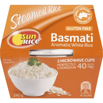 Basmati Rice Cups 2 x 120gm