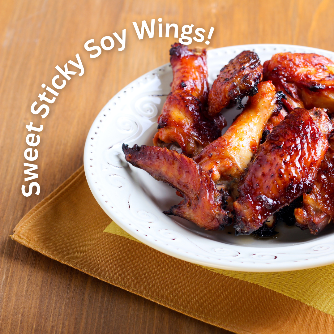 Sweet Sticky Soy Wings