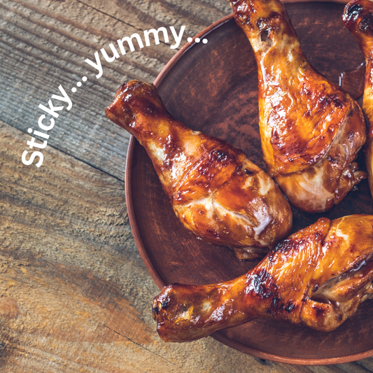 FRESH Sticky BBQ Drumsticks