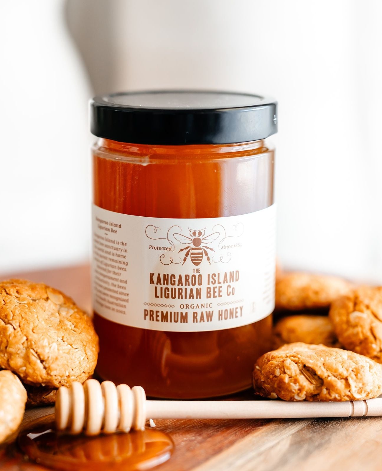 Premium Raw Honey 300gm by the Kangaroo Island Ligurian Bee Co