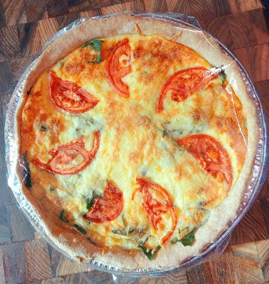 Spinach & Tomato Quiche 1kg
