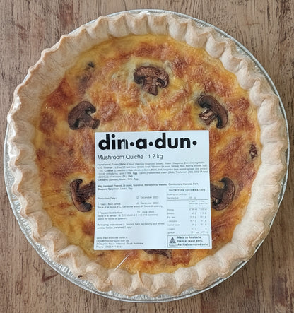 Mushroom Quiche 1.2kg