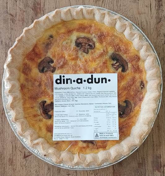 Mushroom Quiche 1.2kg