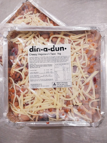 Vegetarian Taco with Cheese Tray 1kg