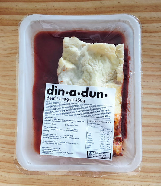 Traditional Beef Lasagna 450gm