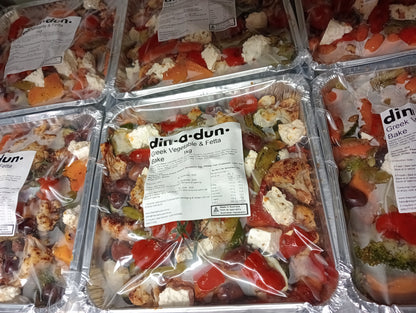 FRESH Greek Vegetable salad with Olives & Fetta 1kg