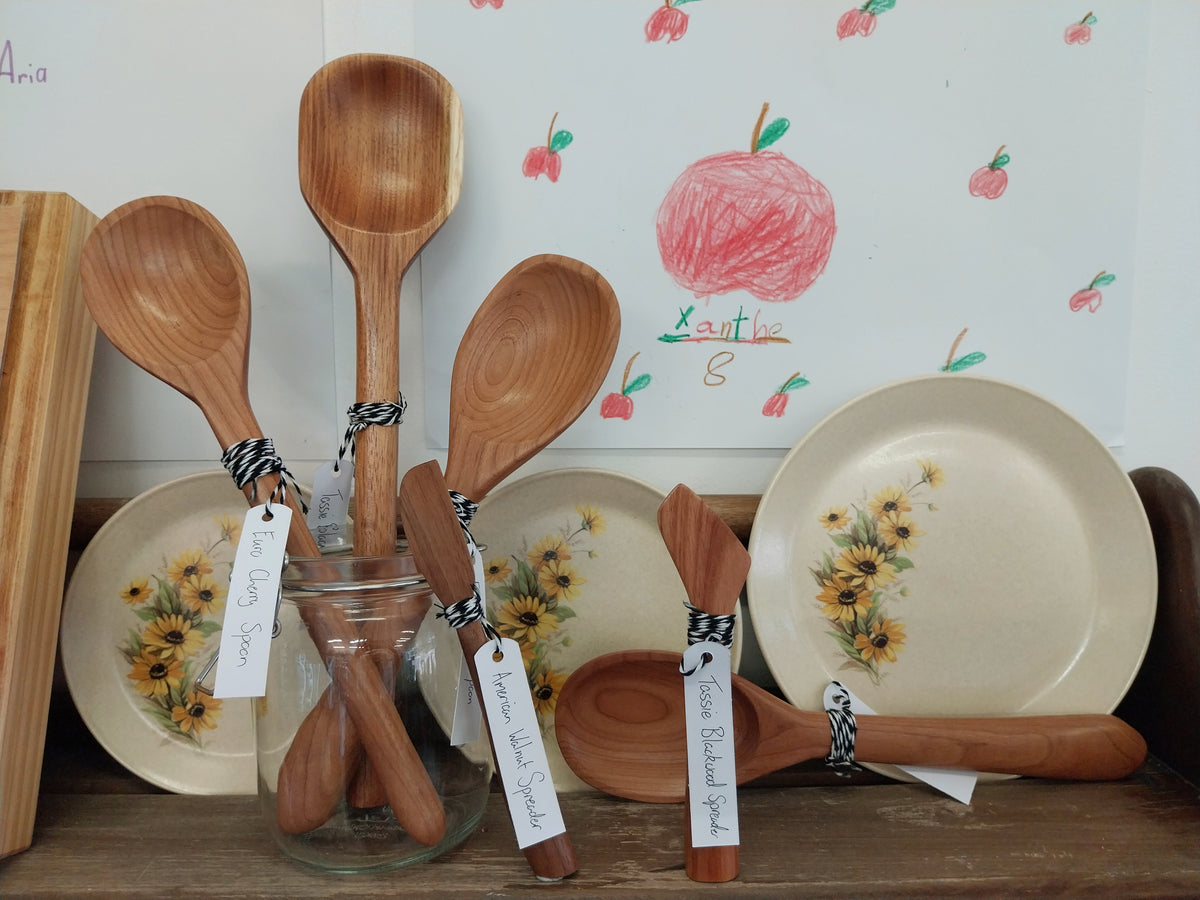 Wooden Spoons + Stirrers : Sutton Woodwork