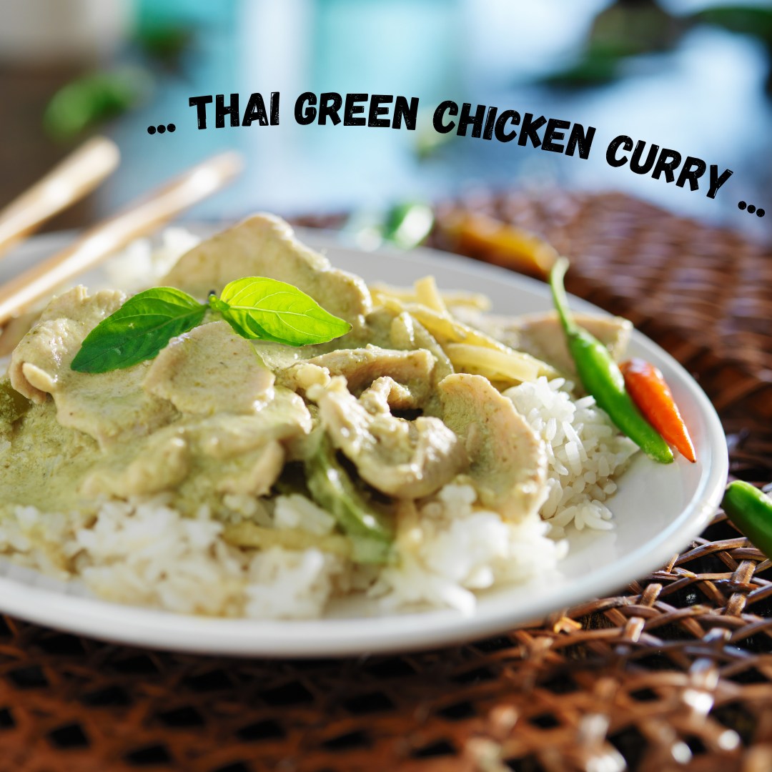 FRESH Thai Green Chicken Curry