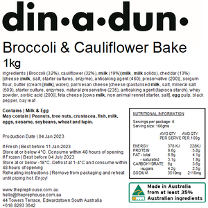Broccoli & Cauliflower Bake