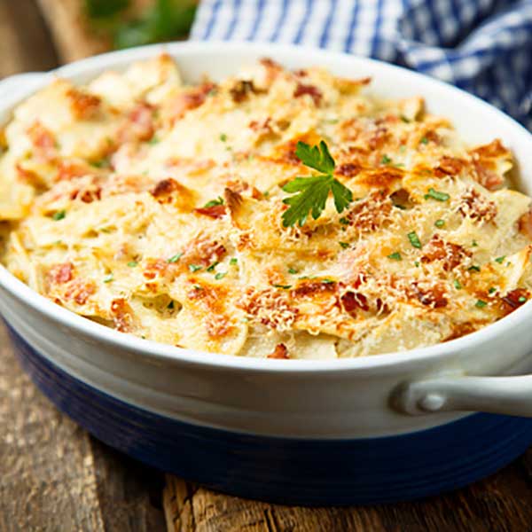 Cauliflower & Cheese Macaroni Bake