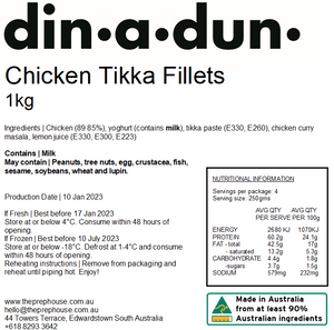 Chicken Tikka Fillets