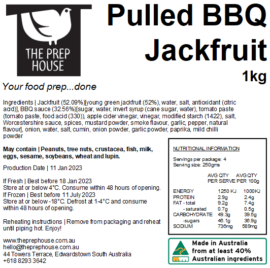 Pulled BBQ Jackfruit