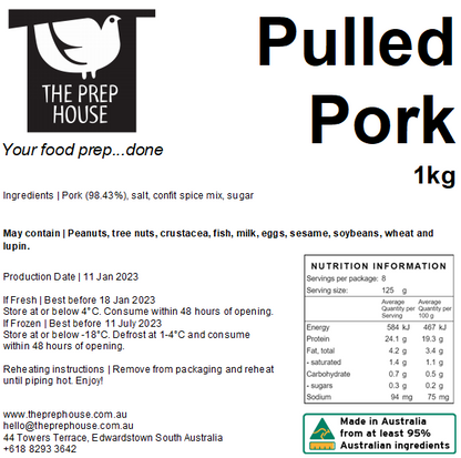 Pulled Pork 1kg