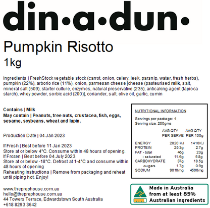 Pumpkin Risotto