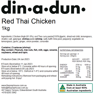 Red Thai Chicken Pieces
