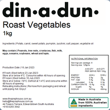 Load image into Gallery viewer, Traditional Roast Vegetables Tray 1kg
