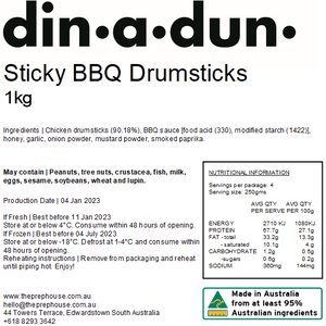 Sticky BBQ Drumsticks